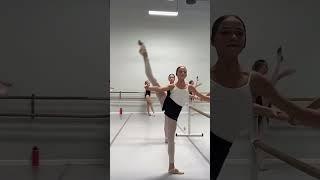 Natasha Furman from Vaganova at the Master Ballet Academy summer intensive #ballet #ballerina #viral
