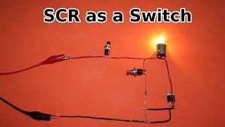 How to use a Thyristor as a Switch