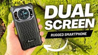 FOSSiBOT F101 Pro REVIEW Rugged Smartphone with DUAL SCREEN