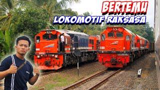 PERJALANAN KERETA SUMATERA (LAMPUNG-PALEMBANG) | ASLI SURGANYA RAILFANS JAWA