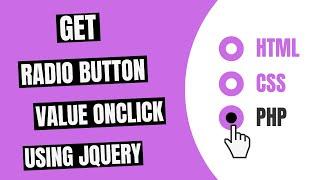 Get Selected Radio Button Value On Click using JQuery