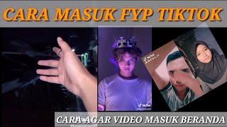 cara masuk fyp tiktok/beranda tik tok dengan cepat