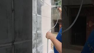 Transforming Walls with Stunning Spray Painting Techniques!  #spraypainting #wallpainting #diy