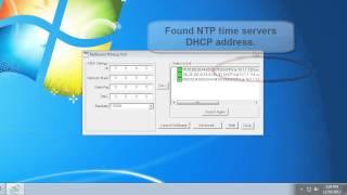 NTP Network Time Server Setup (Windows 7)