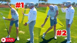 His Transition Was SMOOTH After This Discovery! (Live Golf Lesson)