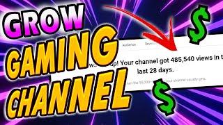 GET SUBS QUICK! | How to Grow a GAMING CHANNEL from 0 SUBSCRIBERS (For NEW and SMALL CHANNELS)