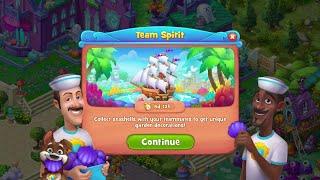 Sea Adventures - New Team Event - Playrix Gardenscapes New Acres - Android Gameplay