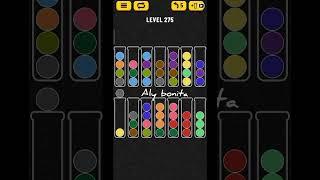 ball sort puzzle level 275