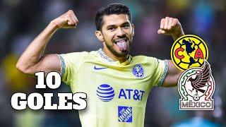 LOS 10 MEJORES GOLES DE HENRY MARTIN ( con América y Selección Mexicana )