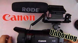 Unboxing Canon Legria HF G25 + Testaufnahme | DAS ist eine Kamera!