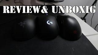 Logitech G403 Review vs Deathadder vs Zowie ec1