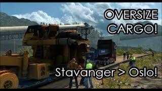 ETS2 Special Transport DLC - Stavanger To Oslo Timelapse