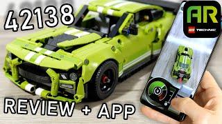 LEGO 42138 Review | LEGO Ford Mustang Shelby GT500 | Review 42138 LEGO Technic 2022 LEGO Technic AR