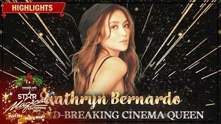 Kathryn Bernardo receives the Record-breaking Cinema Queen Award | Star Magical Christmas 2024