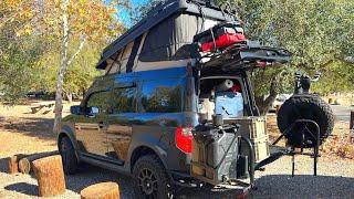 The Ultimate OverLander E-Camper Honda Element