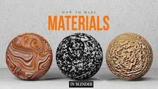 How to Create Materials in a blender | TechPrimz |