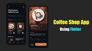 Flutter Tutorial For Beginners In Hindi | Coffee Shop App UI | Basic To Advance