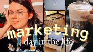 Day in the Life of a Marketing Coordinator (WFH Edition!) | 9-5 Full-Time Office Job *REALISTIC*