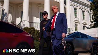 Trump told Cabinet members Elon Musk would be leaving government role soon