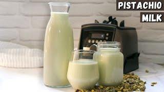 Pistachio Milk || How To Make Pistachio Milk At Home || Plant-based Milk || Lactose-free Milk