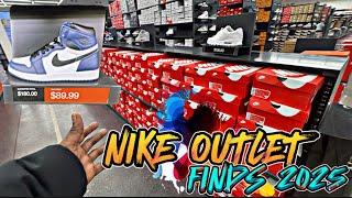 I Found Cheap Air Jordans at the Nike Outlet Chicago!