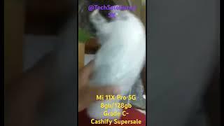 Mi 11X Pro 5G Delivered To Subscriber || Cashify Supersale || #shorts #5g #cashify