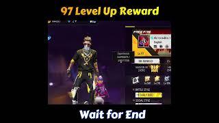 97 Level Up Free Fire #actionbolt #freefire #shorts