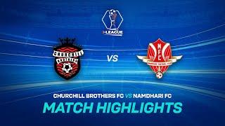 Churchill Brothers FC 0-1 Namdhari FC | I League Highlights | SSEN