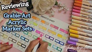 The Ultimate Acrylic Paint Marker Review & Test! @grabieofficial