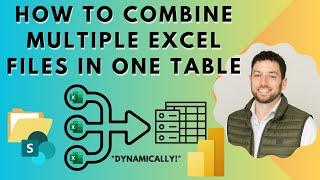 Power BI: How to Combine Multiple Excel Files in one table