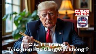 Cựu TTTrump& ỨCV Thượng viện Hùng Cao dừng chân Khu thương xá Eden | Ô chọn bún bò Huế thay vì Phở?