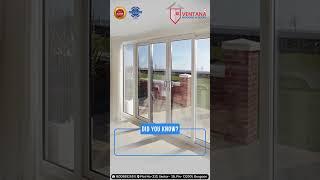 Aluminium windows | Advantages of upvc windows over aluminium #shorts #upvc