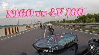 Pulsar N160 vs Apache RTR 4v 160|| Nirob khan 03