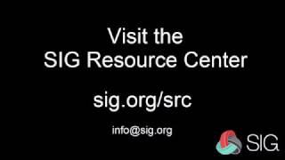 SIG Resource Center