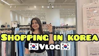 Shopping vlog in korea | vlog -7 | haircut