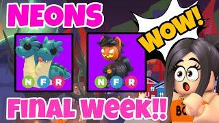 Adopt Me Halloween Update Final Neon Week 4 