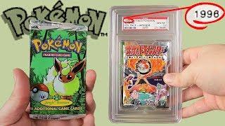 Opening Some Really Really Old Pokemon Cards