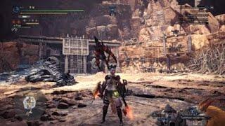 Monster Hunter World: Iceborne. Спецарена: Серебристый Раталос (Соло/Глефа насекомых).