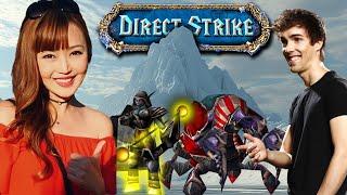 Grubby's wife Cassandra plays Direct Strike for the FIRST TIME! - WC3