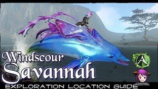 ArcheAge - Windscour Savannah Exploration Location Guide