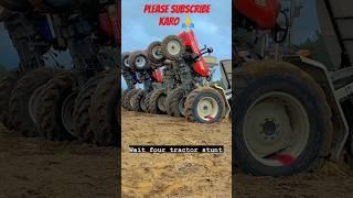 with for tractor stunt #shorts #stunt #shortsfeed #trending #ytshorts