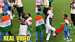 Rishabh Pant and Shubman Gill's father amazing dance after INDIA won the Champions tropy FINAL |