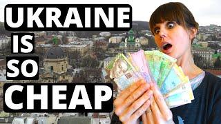 UKRAINE Is So CHEAP!!! UA Ukrainian Travel Guide - Lviv