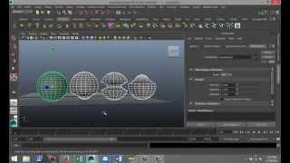 Maya 2014 tutorial : How to use the Blend Shape function