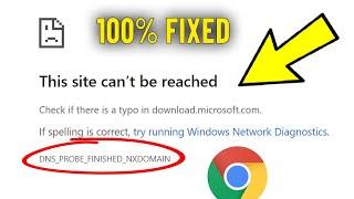 Fix DNS_PROBE_FINISHED_NXDOMAIN in Chrome | How To Solve dns probe finished nxdomain on Error chrome