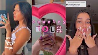 jewelry hauls, tour, collections that are stunning, trendy, aesthetic, IT  // tiktok compilation