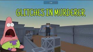 5 NEW GLITCHES IN MURDERER MOD BLOCK STRIKE , CHEATS?