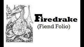 Firedrake Dragonet - Dungeons and Dragons - Fiend Folio