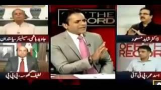 Hot Debate Between Dr Shahid Masood And Javaid Hashmi