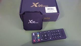 Android TV Box X96 Mini 1GB/8GB Unboxing + Demo